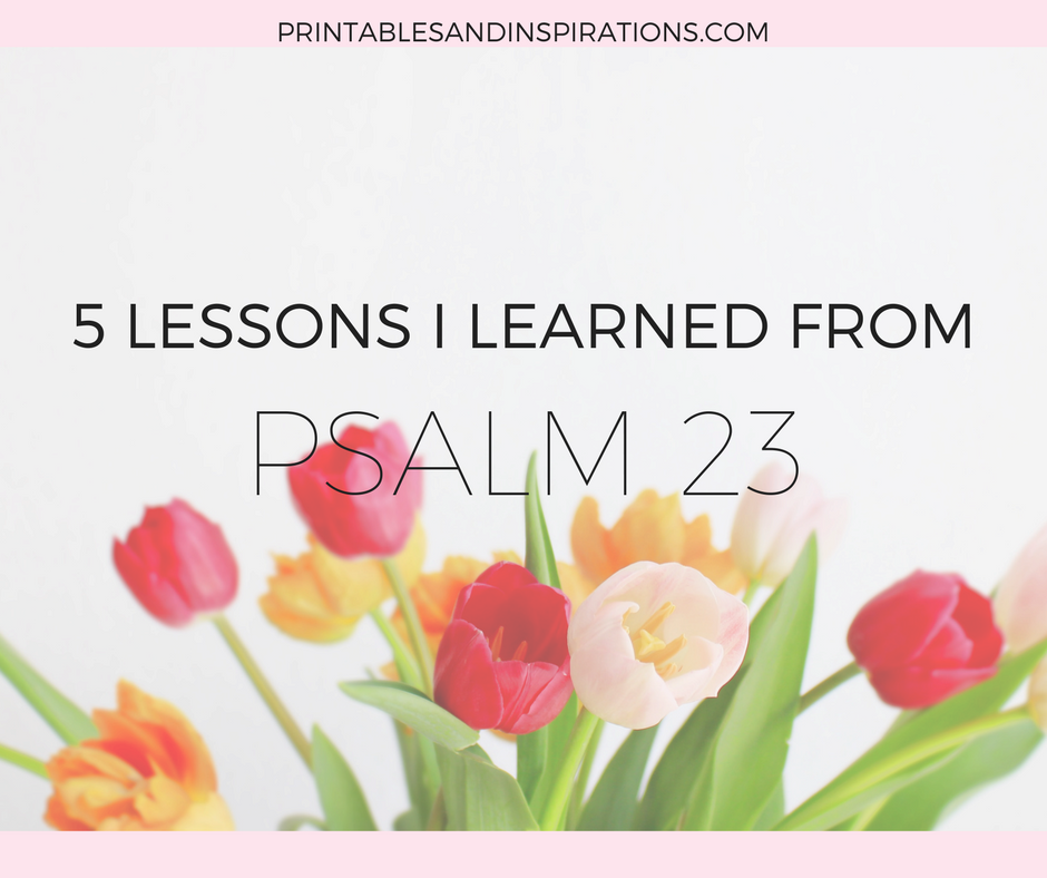 psalm 23 lessons, bible study, inspiration, bible verse