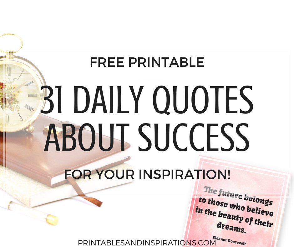 Vision Board Printables for Women, Positive Quote Cards for