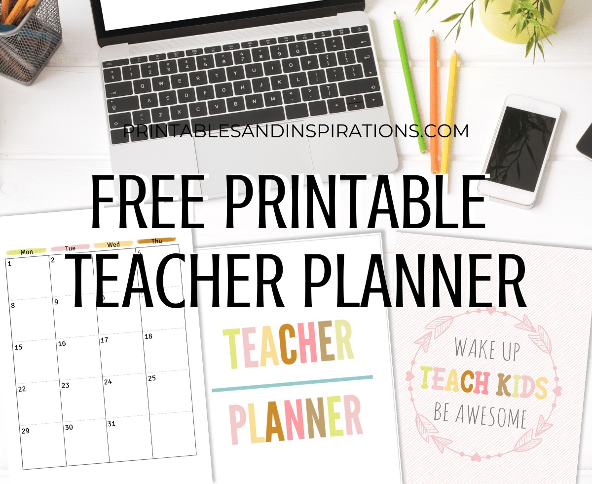 2020 2021 Teacher Planner Free Printable Printables And Inspirations