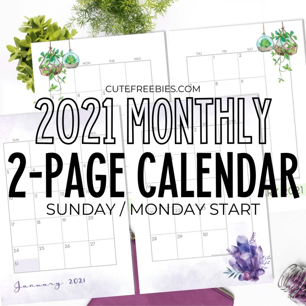 List Of Free Printable 2021 Calendar Pdf Printables And Inspirations
