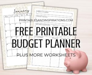 Free Printable 2023 Budget Planner #bulletjournal #freeprintable #billstracker #expensetracker #budgettracker #budgetplanner #diyplanner SEE PREVIOUS POST TO GET THE COMPLETE BUDGET PLANNER