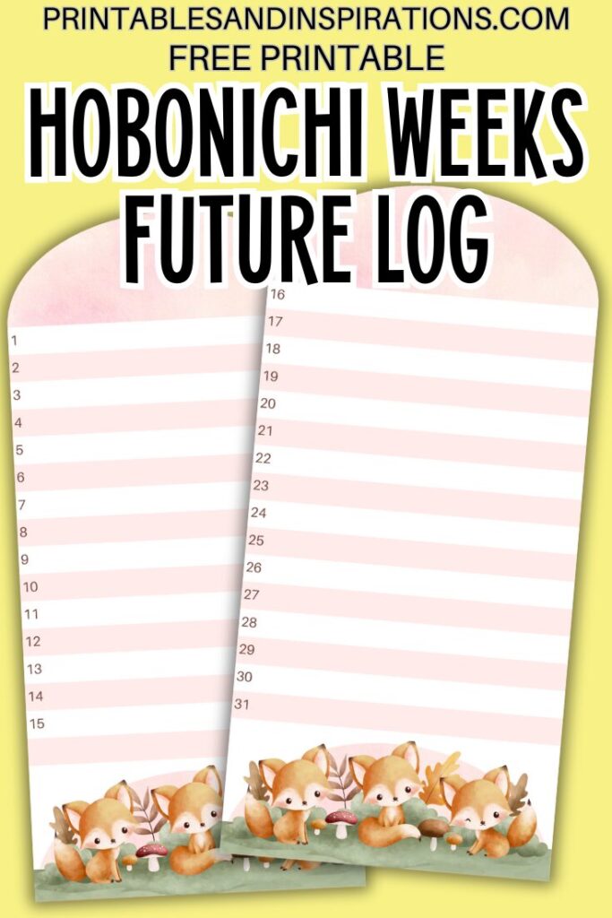 List Of Free Autumn / Fall Planner Templates - Printables and Inspirations