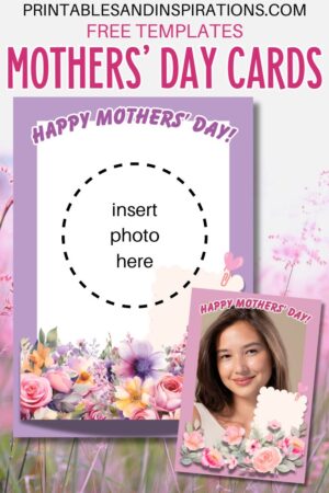 Mothers' day card printable pdf, mothers day card template, mothers day card ideas #printablesandinspirations #mothersday #freeprintable